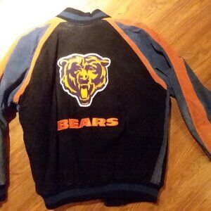Chicago Bears suede leather NFL